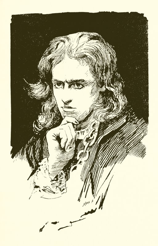 Hamlet, Contemplating by Harold Copping