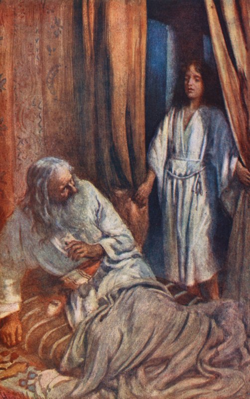 Old Testament: The Child Samuel by Harold Copping