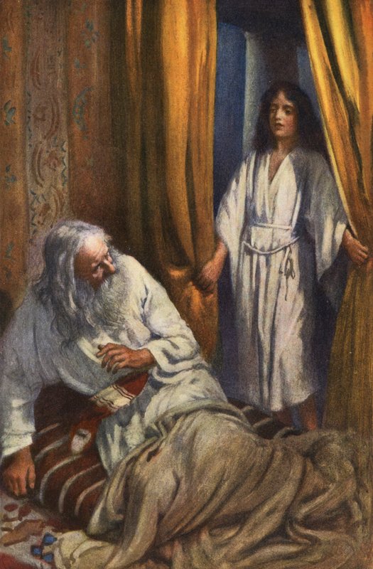 Samuel and Eli by Harold Copping