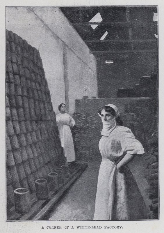 A Corner of a White-Lead Factory by Harold Hume Piffard
