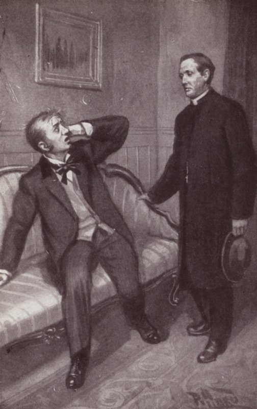 Illustration for The Mystery Of Edwin Drood by Charles Dickens by Harold Hume Piffard