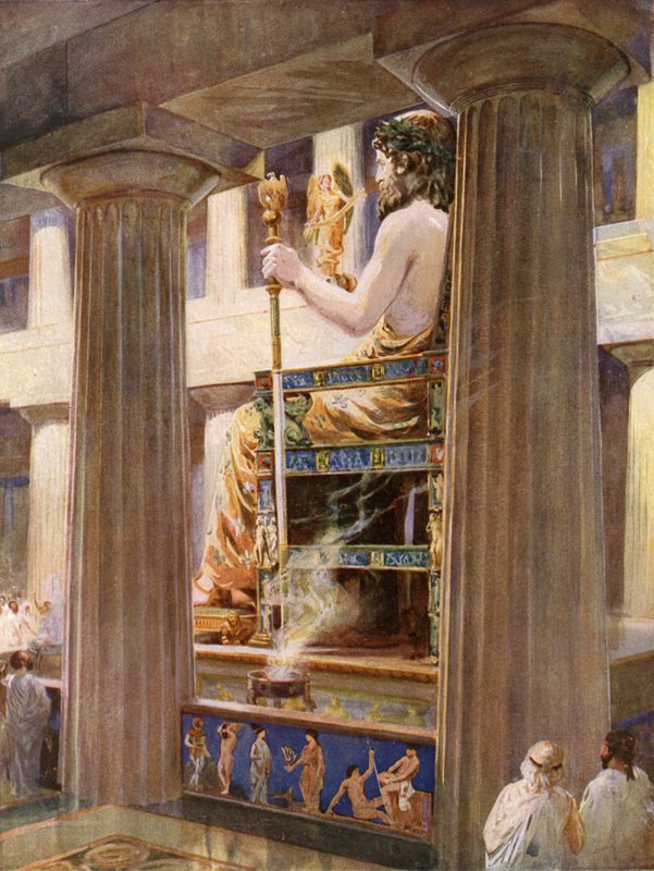 The Zeus of Pheidias, Loftiest Embodiment of Divinity in Art by Harold Oakley