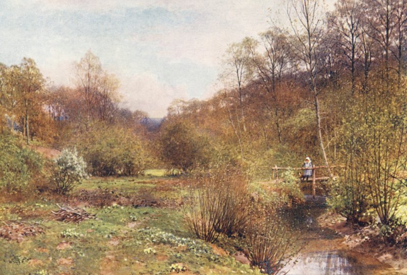 The Budding Year, Ockley by Harold Sutton Palmer