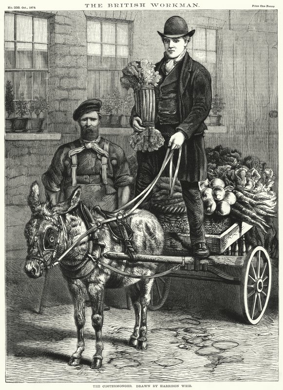 The Costermonger by Harrison William Weir