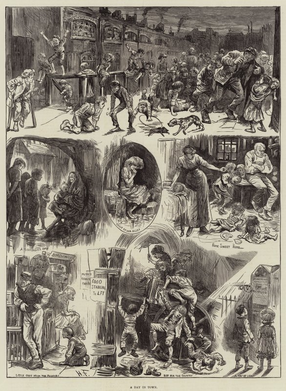 A Day in Town by Harry Furniss