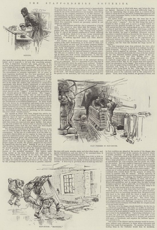 The Staffordshire Potteries by Harry Furniss