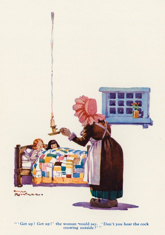 The Widow and her Little Maidens by Harry Rountree