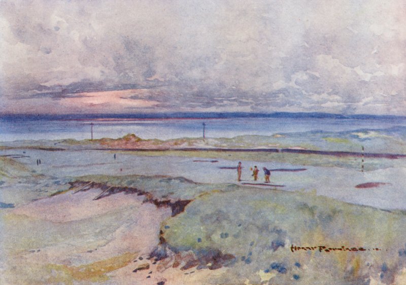 Golf Courses: Muirfield, the Fourth and Fourteenth Greens by Harry (1878 1950) Rountree