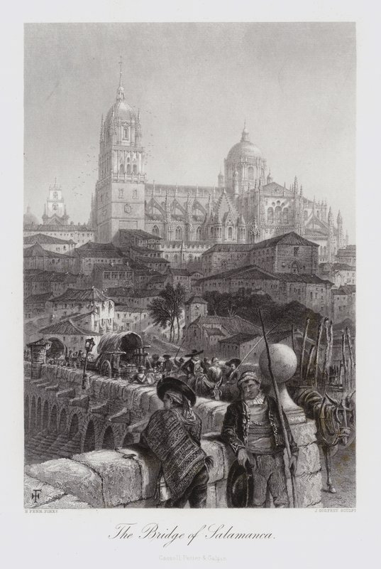 The Bridge of Salamanca by Harry (after) Fenn