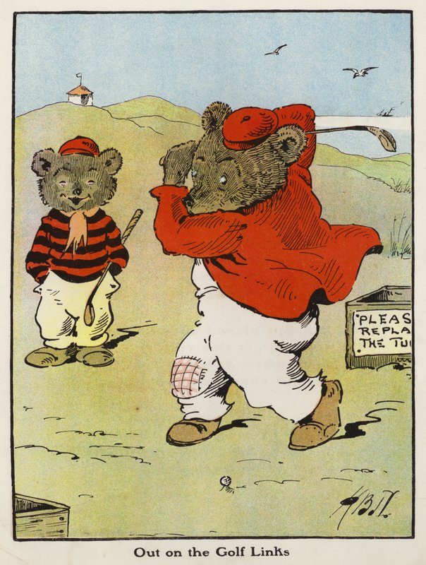 Out on the Golf Links by Harry B Neilson
