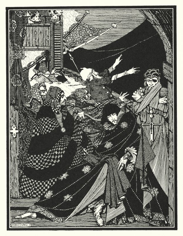 Edgar Allan Poe: MS Found in a Bottle by Harry Clarke