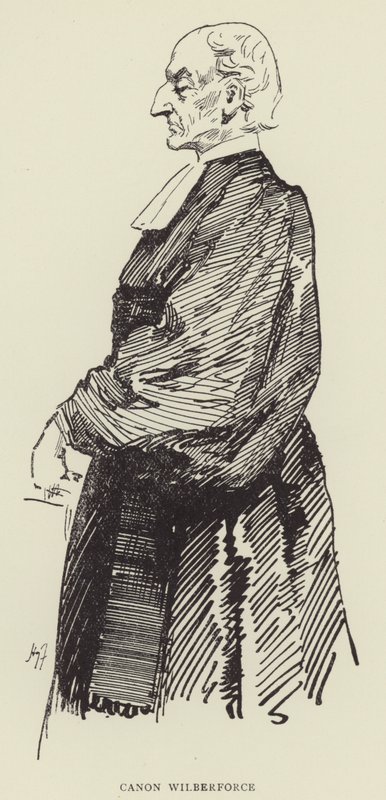 Canon Wilberforce by Harry Furniss