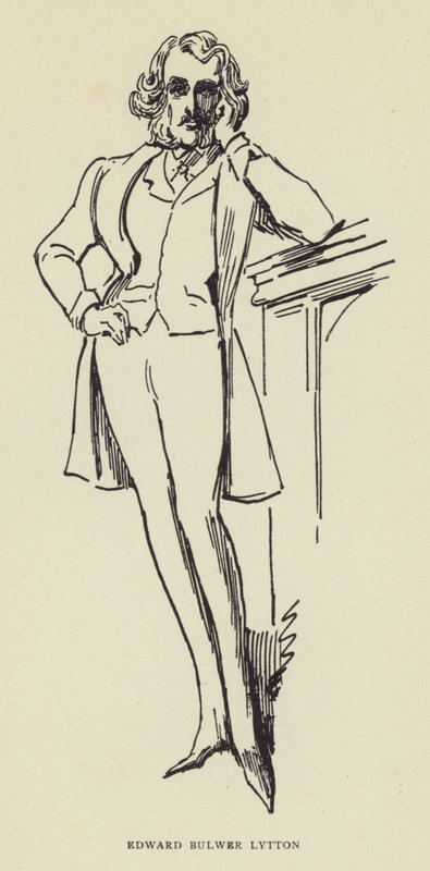 Edward Bulwer Lytton by Harry Furniss