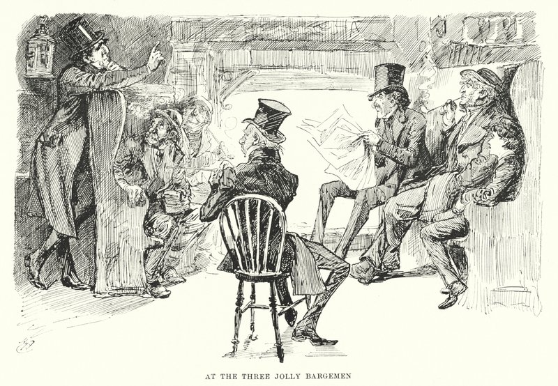 Illustration for Great Expectations by Charles Dickens by Harry Furniss