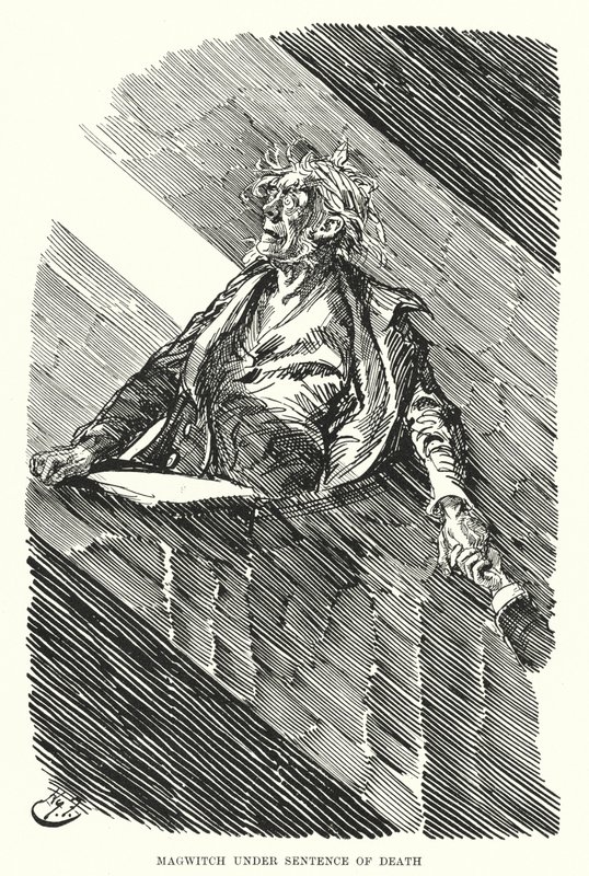 Illustration for Great Expectations by Charles Dickens by Harry Furniss