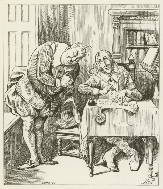 Illustration for Sylvie and Bruno by Harry Furniss