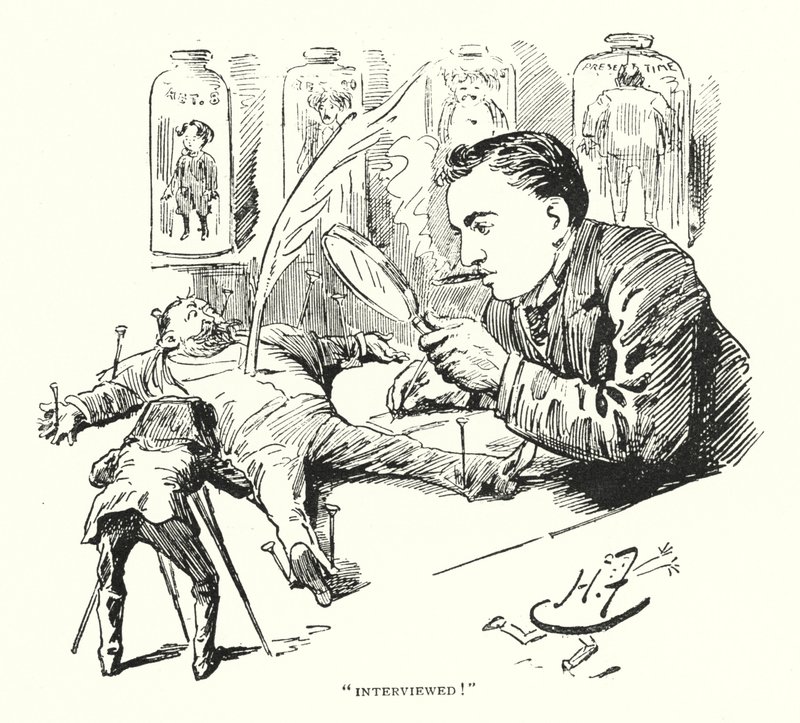 Interviewed! by Harry Furniss