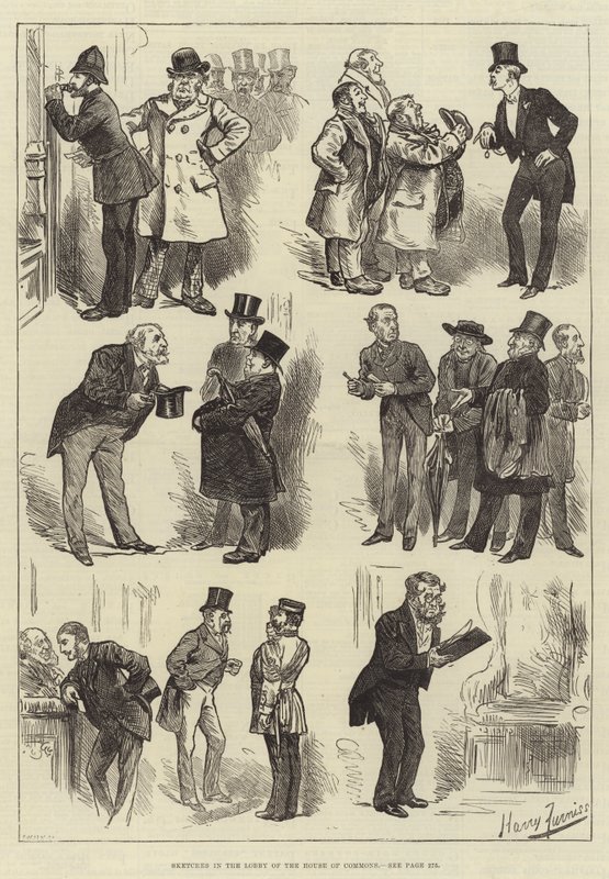 Sketches in the Lobby of the House of Commons by Harry Furniss