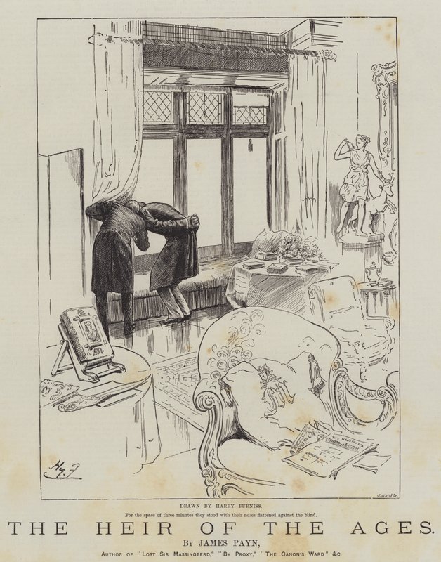 The Heir of the Ages, by James Payn by Harry Furniss