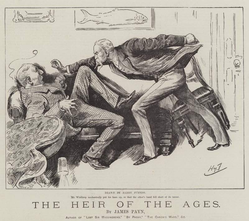 The Heir of the Ages, by James Payn by Harry Furniss