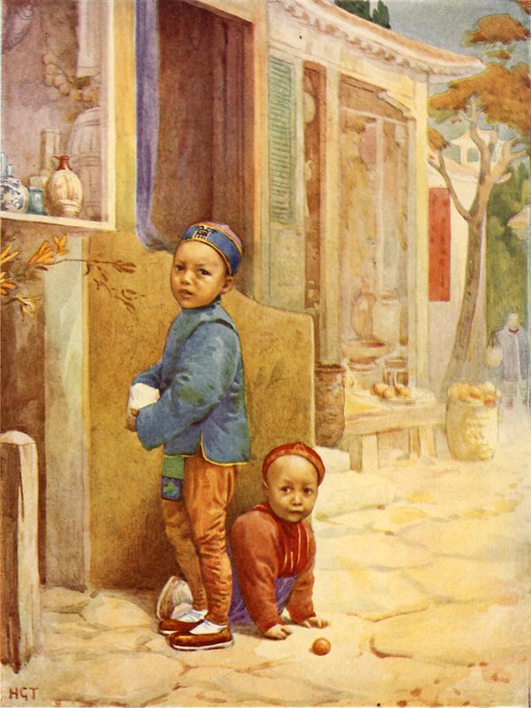 Chinese boys by Harry George Theaker