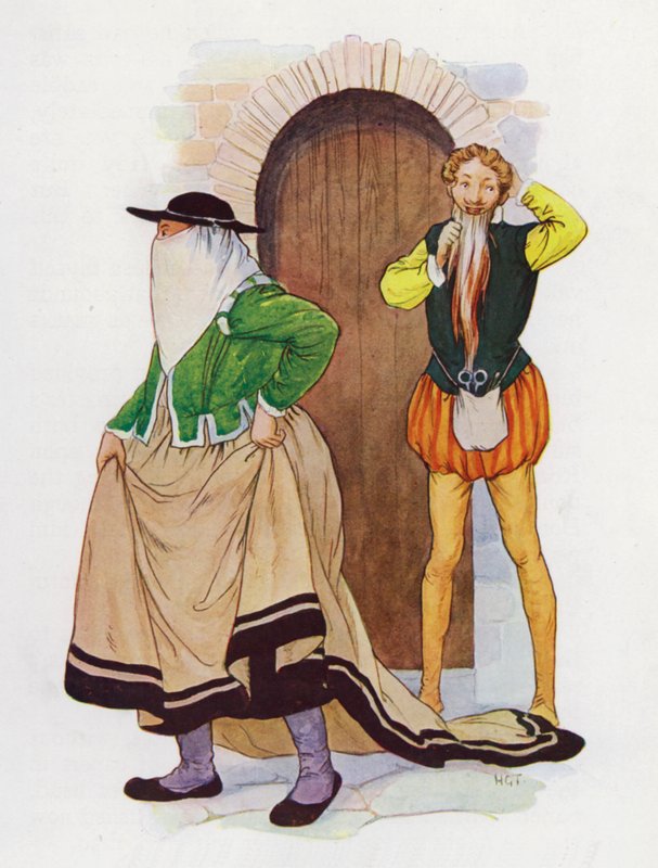 Illustration for Don Quixote by Harry George Theaker