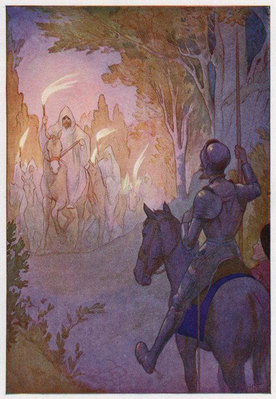 Illustration for Don Quixote by Harry George Theaker