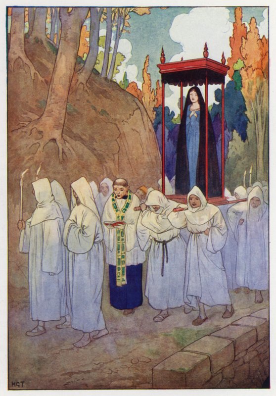 Illustration for Don Quixote by Harry George Theaker