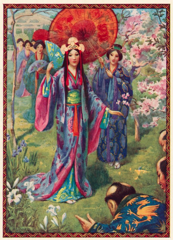 Princess Yakami of Inaba by Harry George Theaker