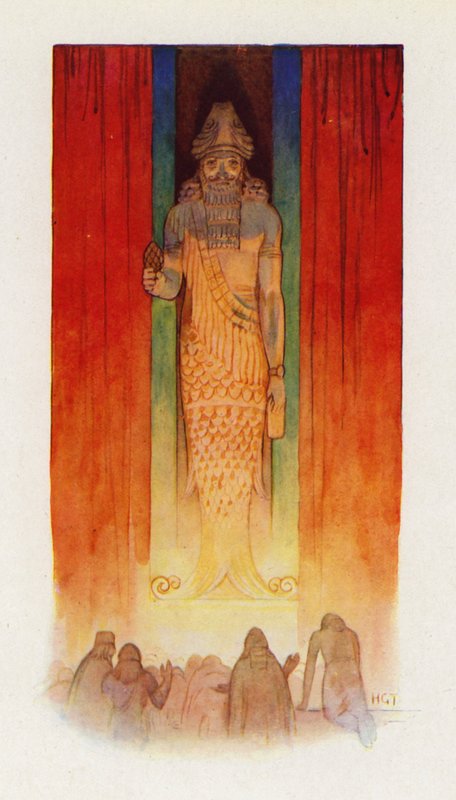 The chief god of the Philistines was a Fish-God by Harry George Theaker