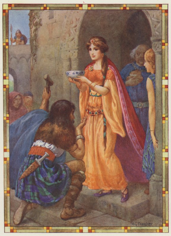 The Lady of Loch Awe, The Token by Harry George Theaker