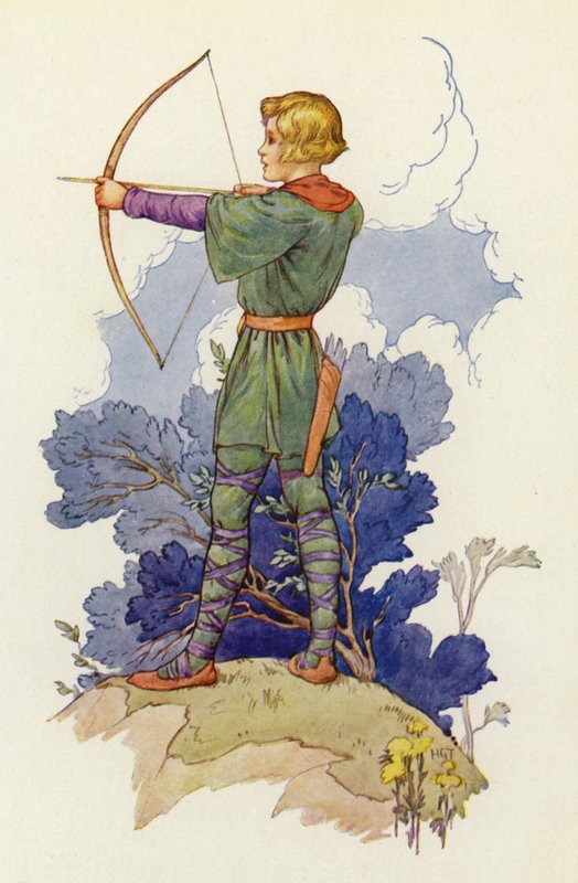 Young Waltheof is a fine young cock now, said Much, vowing that he will be Robin Hood