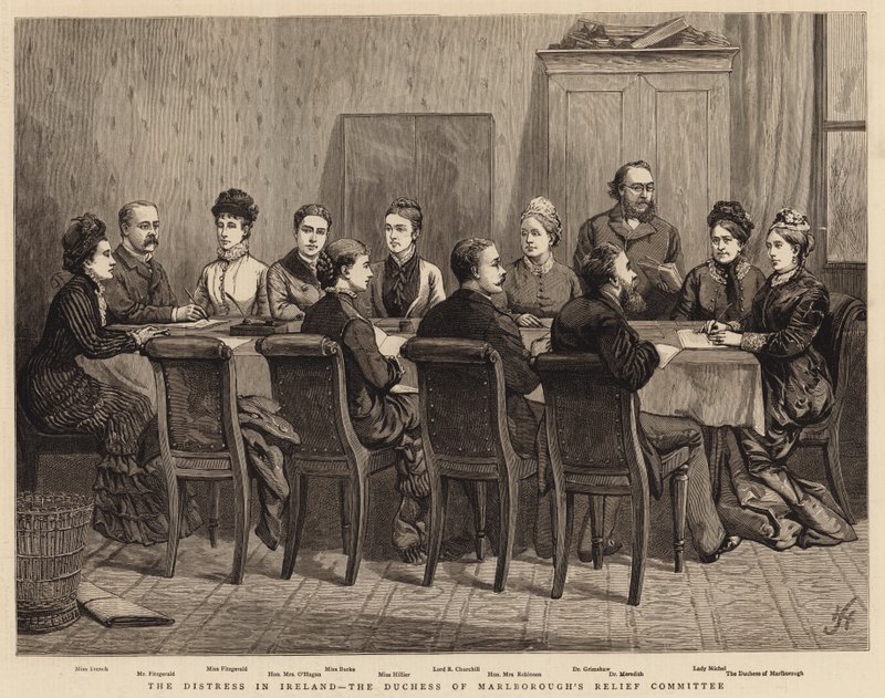 The Distress in Ireland, the Duchess of Marlborough