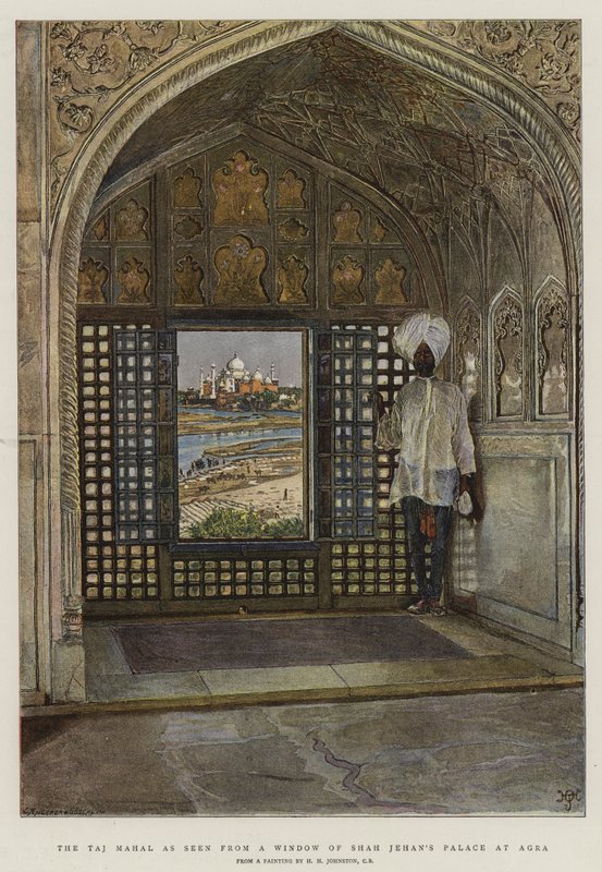 The Taj Mahal as Seen from a Window of Shah Jehan