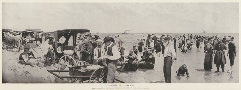 Salt-Water Day, August First by Harry M. Pettit