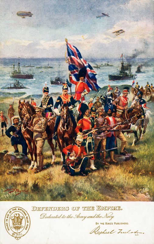 Defenders of the Empire, dedicated to the Army and Navy by Harry Payne