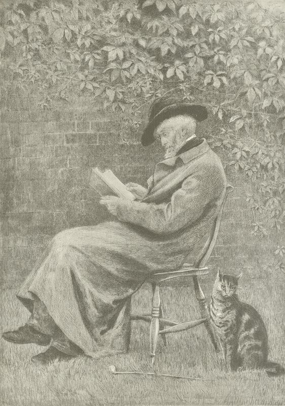 Carlyle at Chelsea by Helen Allingham