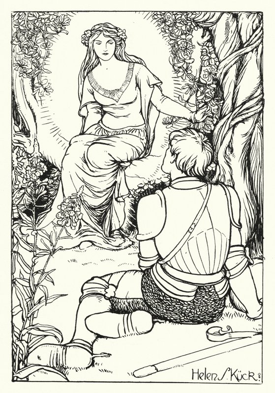 The Vision of the Knight Magnificent by Helen S. Kuck