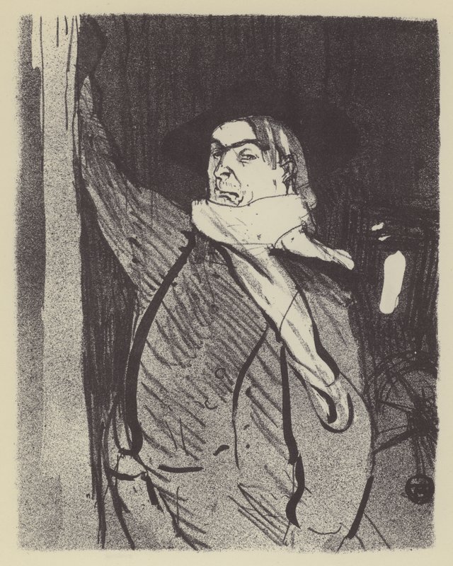 Aristide Bruant by Henri de Toulouse Lautrec
