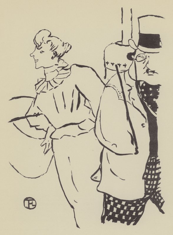 The Little Trottin by Henri de Toulouse Lautrec