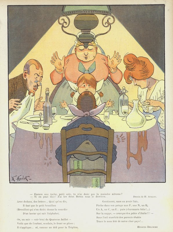 Illustration for Le Rire by Henri Avelot