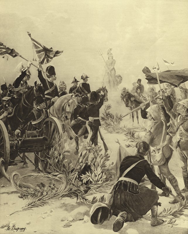 Rule Britannia by Henri Louis Dupray