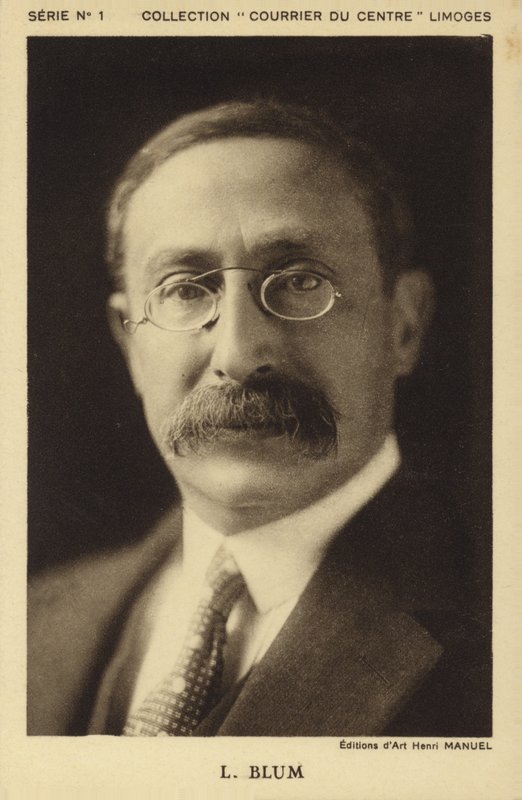 Leon Blum, c.1930s by Henri Manuel