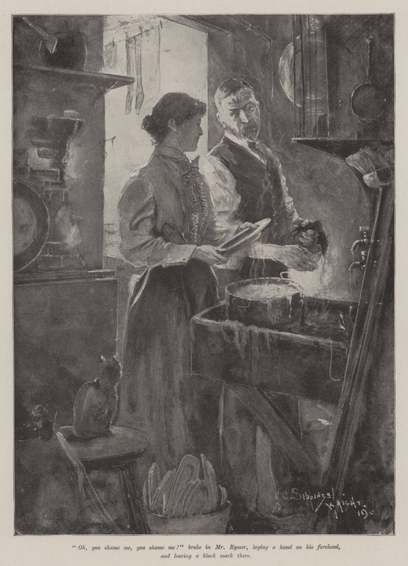 A Charming Family, by George Gissing by Henry Charles Seppings Wright