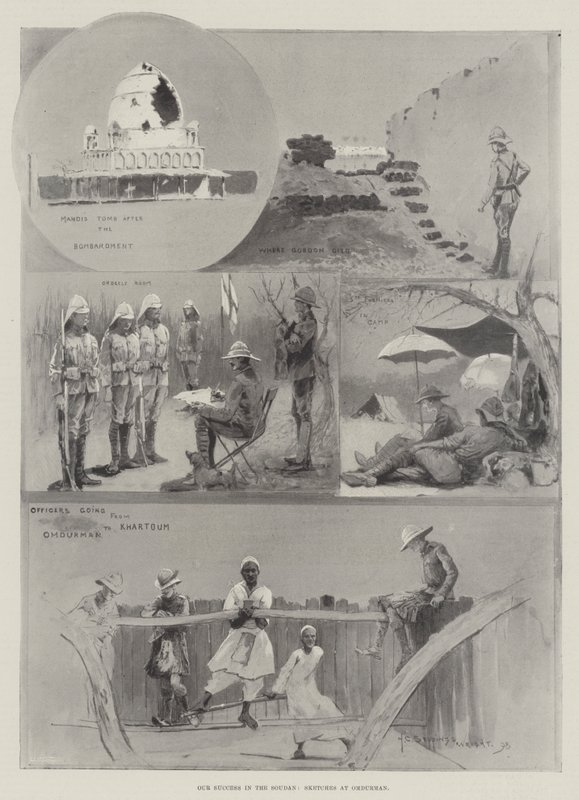Our Success in the Soudan, Sketches at Omdurman by Henry Charles Seppings Wright