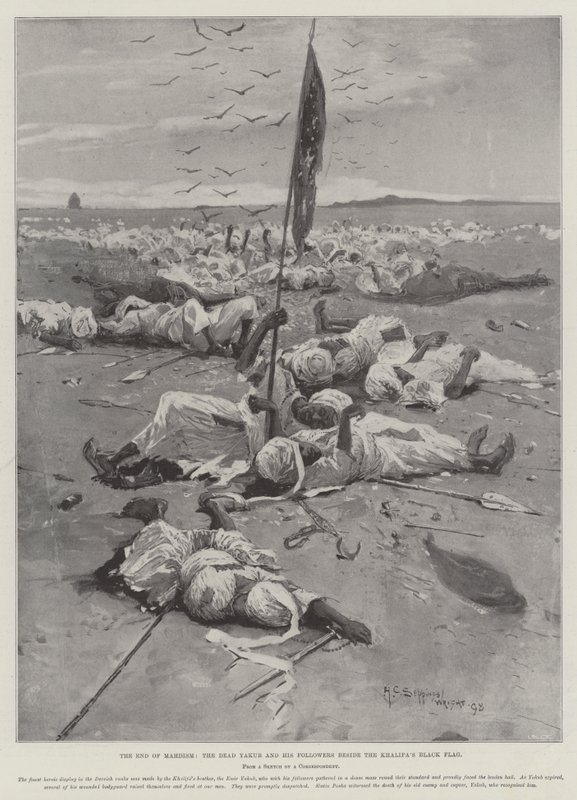 The End of Mahdism, the Dead Yakub and his Followers beside the Khalifa