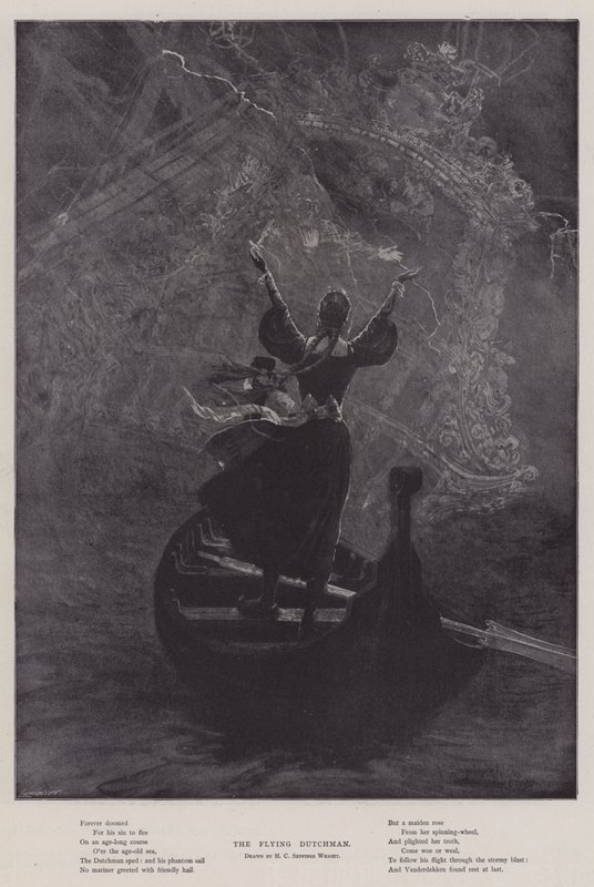 The Flying Dutchman by Henry Charles Seppings Wright
