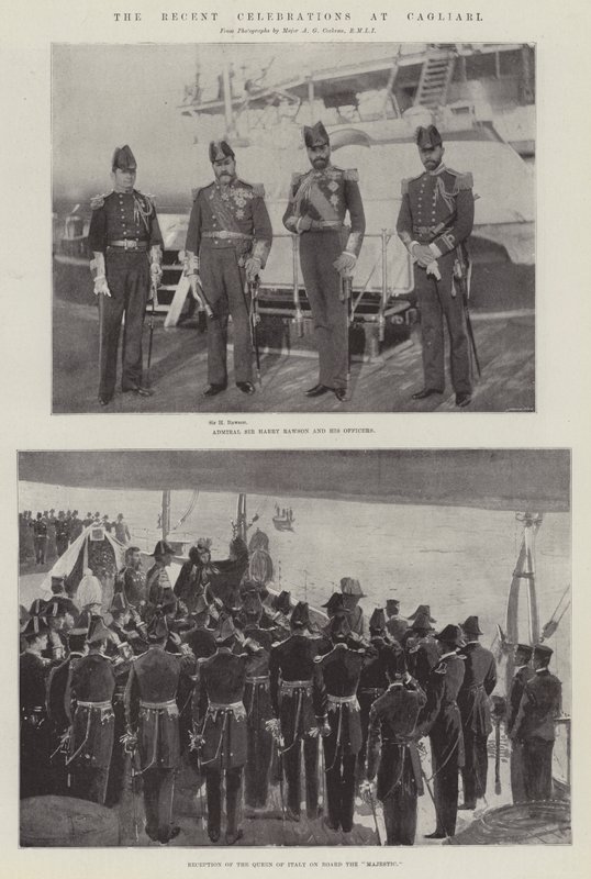 The Recent Celebrations at Cagliari by Henry Charles Seppings Wright