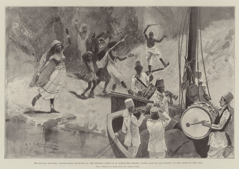 The Soudan Advance, Enthusiastic Reception of the Sirdar