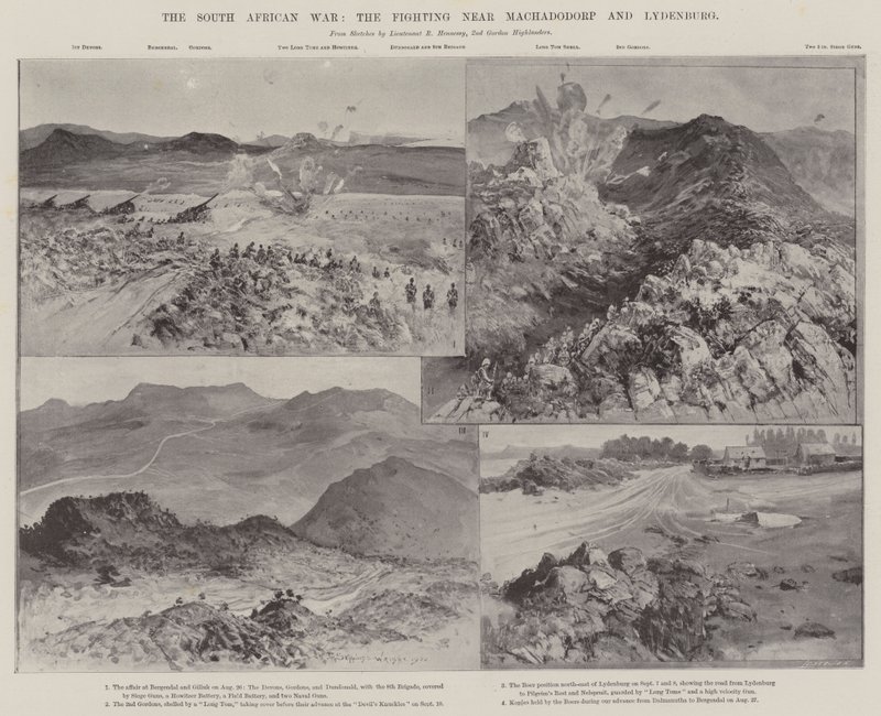 The South African War, the Fighting Near Machadodorp and Lydenburg by Henry Charles Seppings Wright